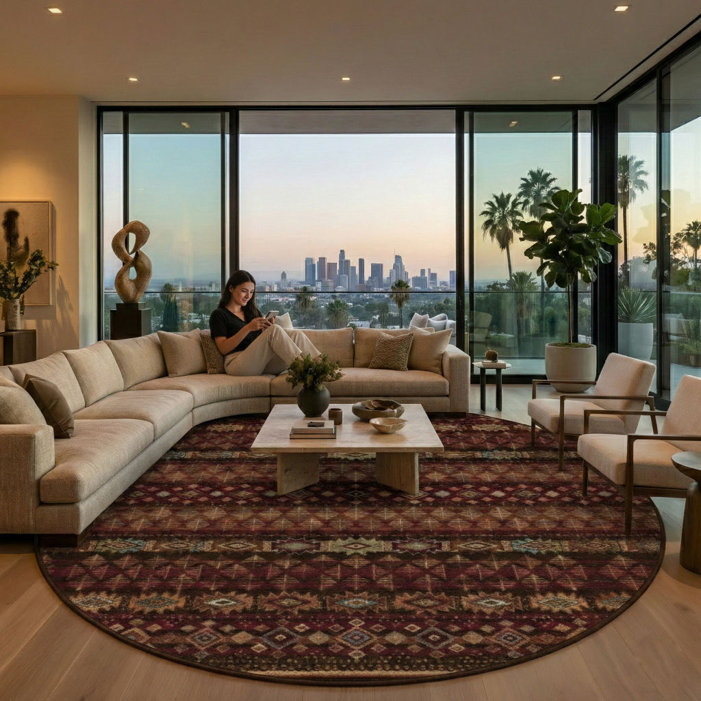 FARGHANDAR - Hand Knotted Persian Carpet